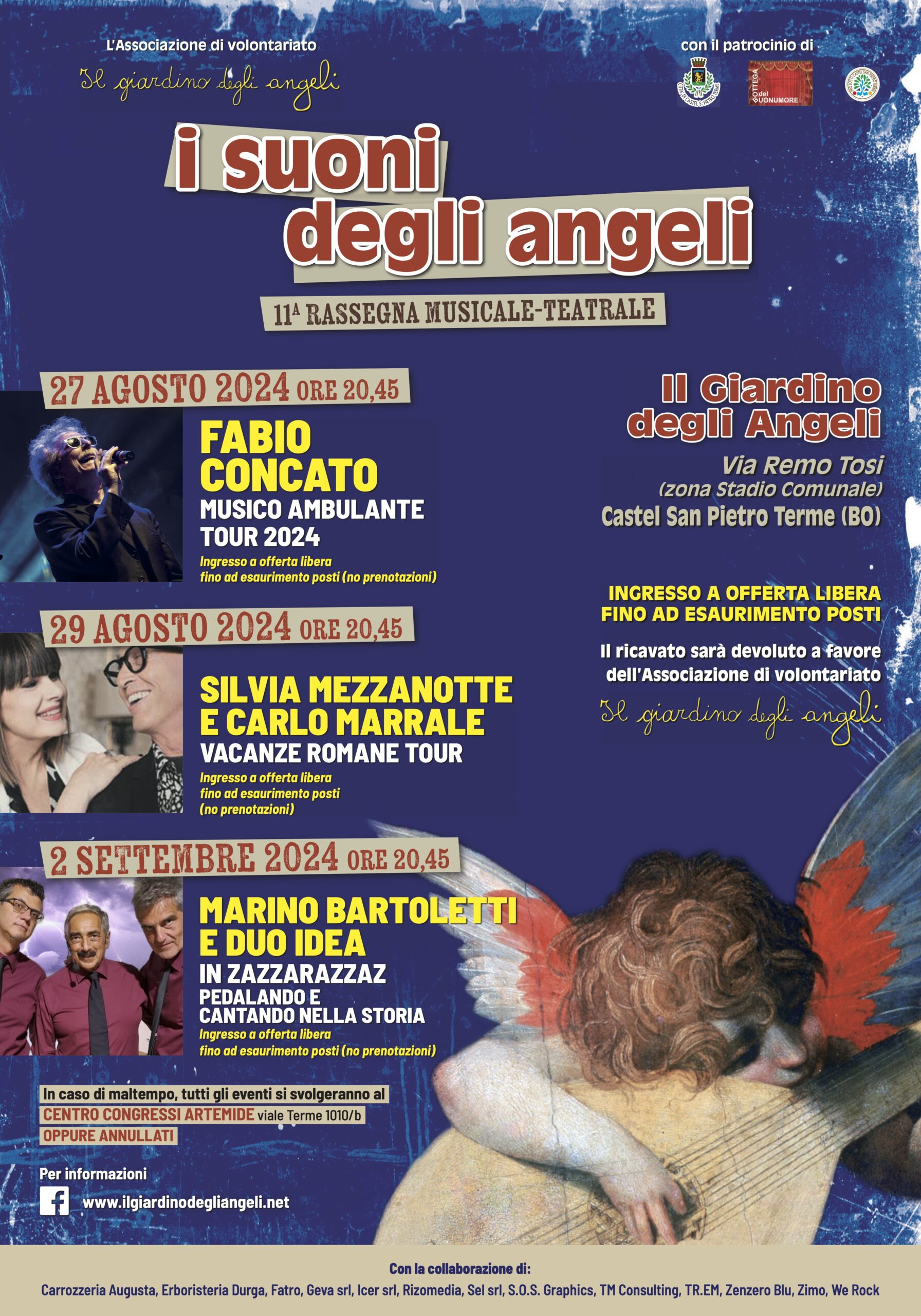 I Suoni degli Angeli, il programma dell’undicesima edizione