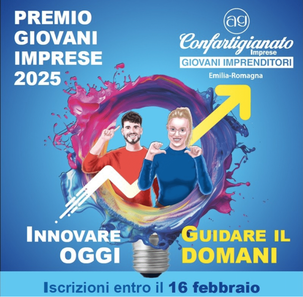 Premio “Giovani imprese Emilia-Romagna 2025”, iscrizioni entro il 16 febbraio